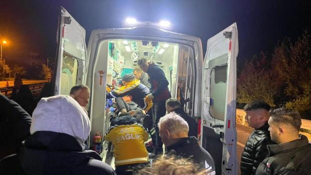 Zonguldak’ta Korkunç Kaza: Demir Parçası Ayağa Saplandı