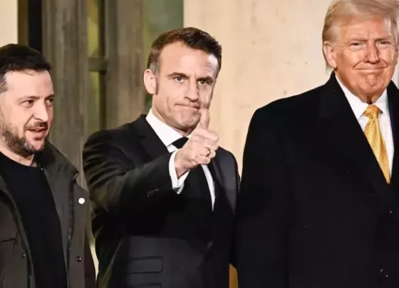 Paris'teki Üçlü Zirve: Güç Yoluyla Adil Barışa Vurgu Yapıldı