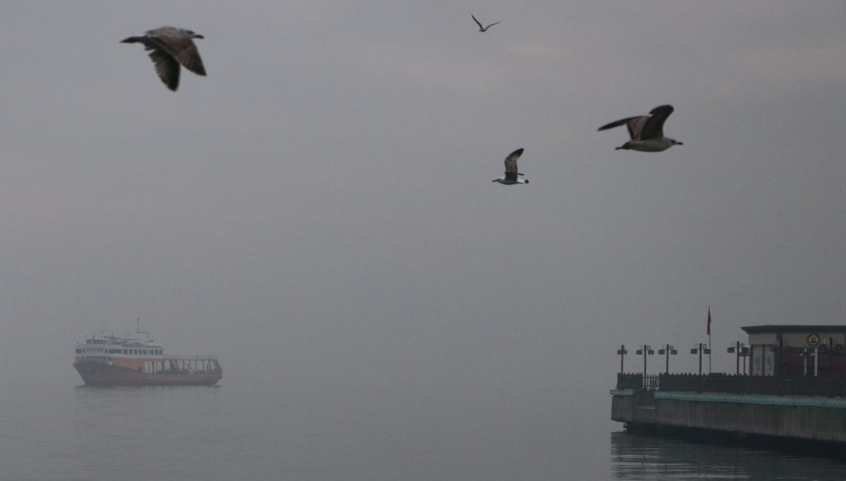 Tekirdağ’da Yoğun Sis! Görüş Mesafesi Azaldı!