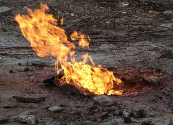 Metan gazı yangını 10’uncu gününde: Ekipler bölgede bekleyişte
